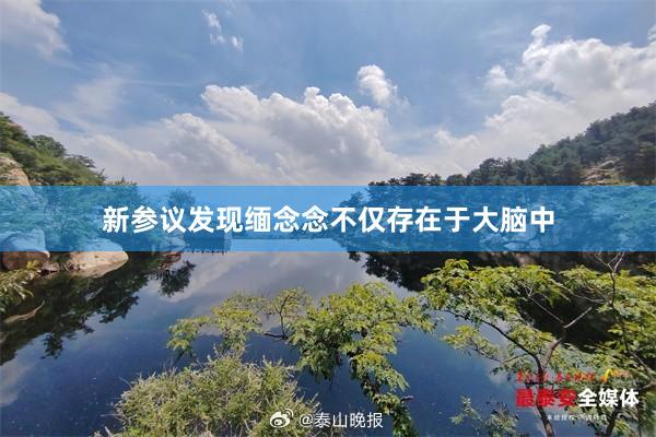 新参议发现缅念念不仅存在于大脑中