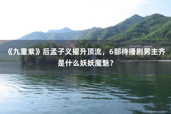 《九重紫》后孟子义擢升顶流，6部待播剧男主齐是什么妖妖魔魅？